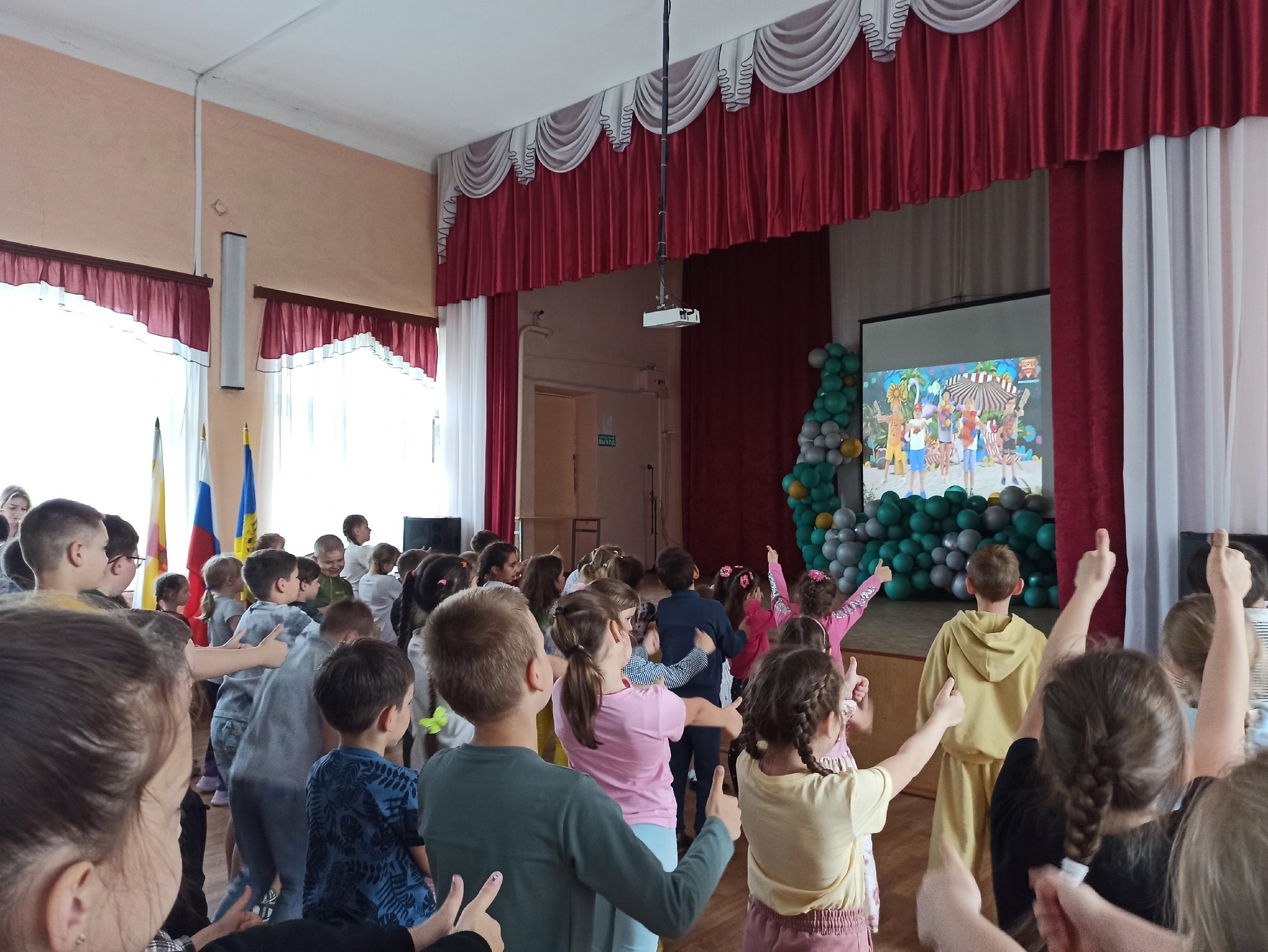 Школьный лагерь &amp;quot;Тополек&amp;quot;.