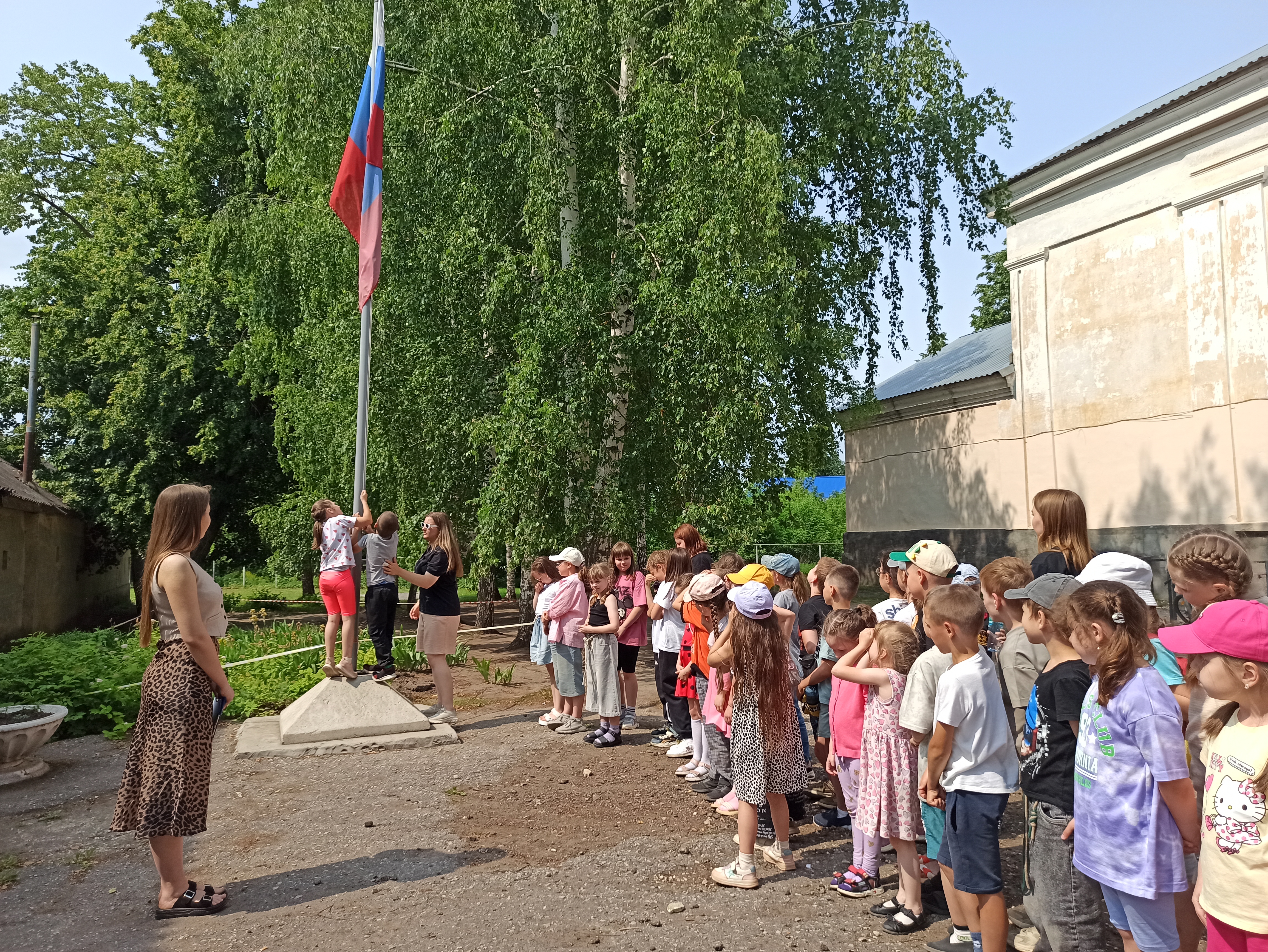 В лагере &amp;quot;Тополёк&amp;quot;.